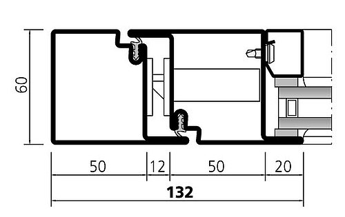 profile system in steel forster presto 60s