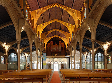 fire-resistant and smoke protection doors E30, forster presto and forster thermfix light
Church Saint Honoré d'Eylau, Paris