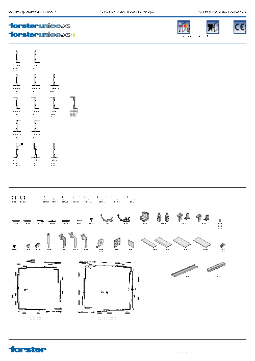 System Overview forster unico XS