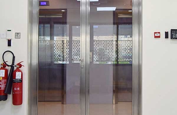 Fire rated stainless steel door E60