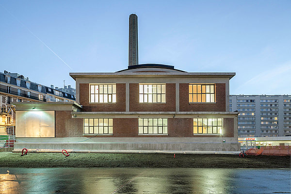 Renovated historic industry building