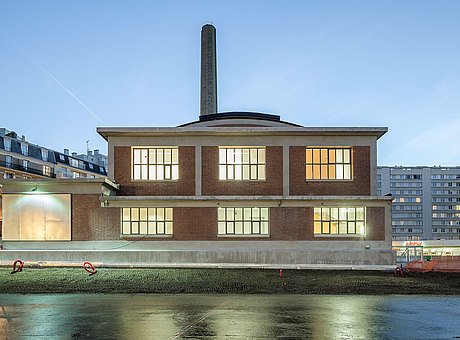 Renovated historic industry building