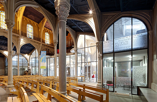 Türen für Branschutz und Rauchschutz E30 und Verglasungen, forster presto und forster thermfix light
Kirche Saint Honoré d'Eylau, Paris