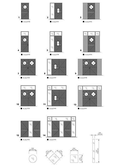 variante porta tubolare rivestita di lamiera, forster presto