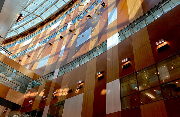 Brandschutzverglasung Atrium