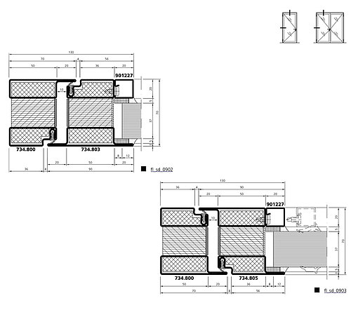 system section EI90