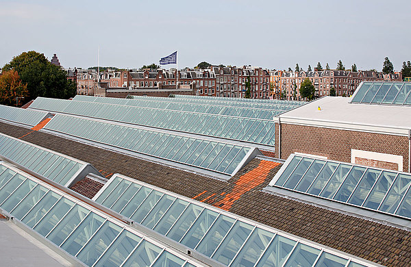 Dachverglasung mit Wärmedämmung forster thermfix light.
Tramremise De Hallen, Amsterdam