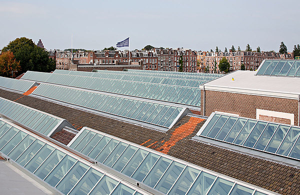 Toiture vitrée à isolation thermique forster thermfix light.
Tramremise De Hallen, Amsterdam