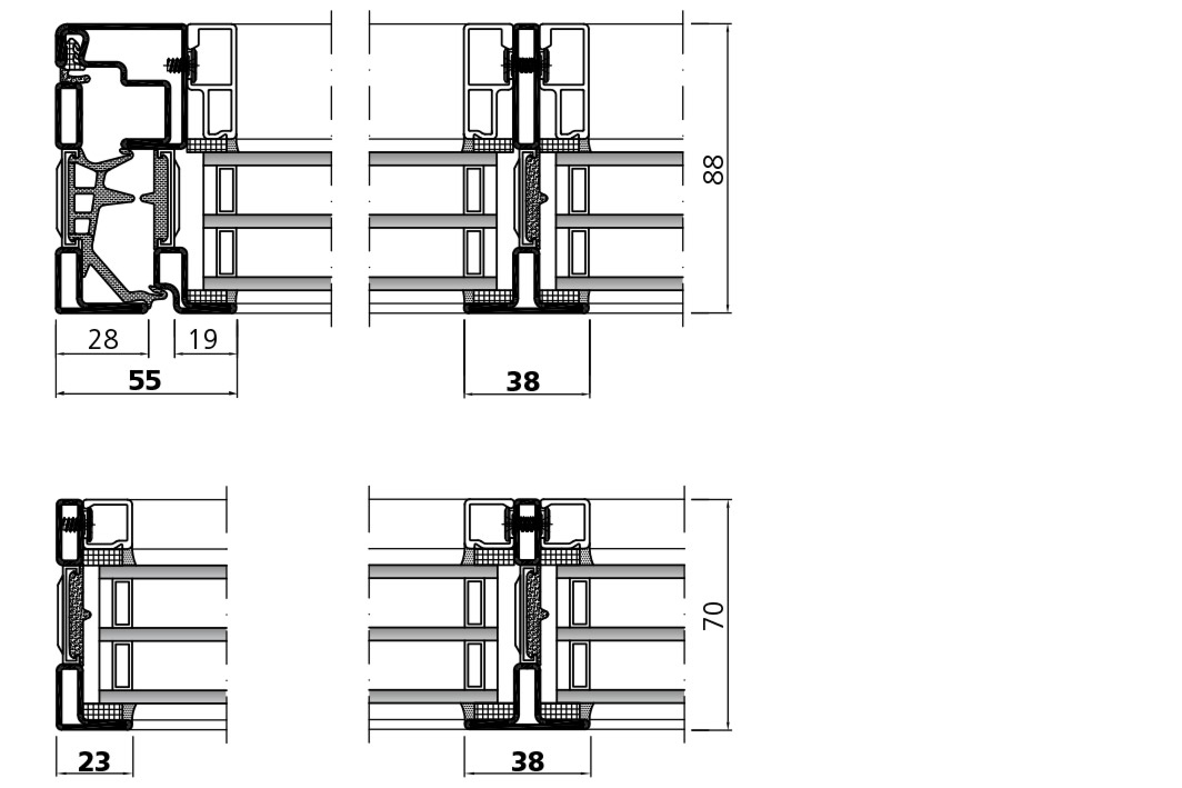 Wärmegedämmte Fenster in Stahl – einzigartig schlank : Forster